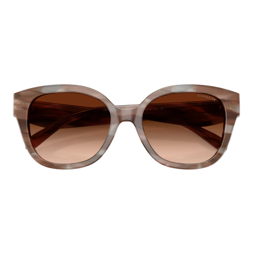 Coach HC8438U Women's Square Gradient Sunglasses