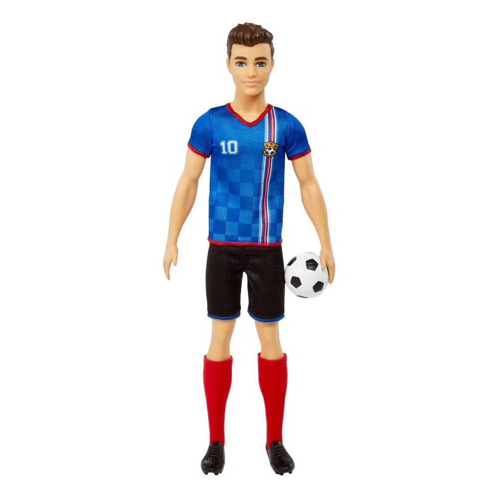 Mattel Ken Soccer Doll with Acessories