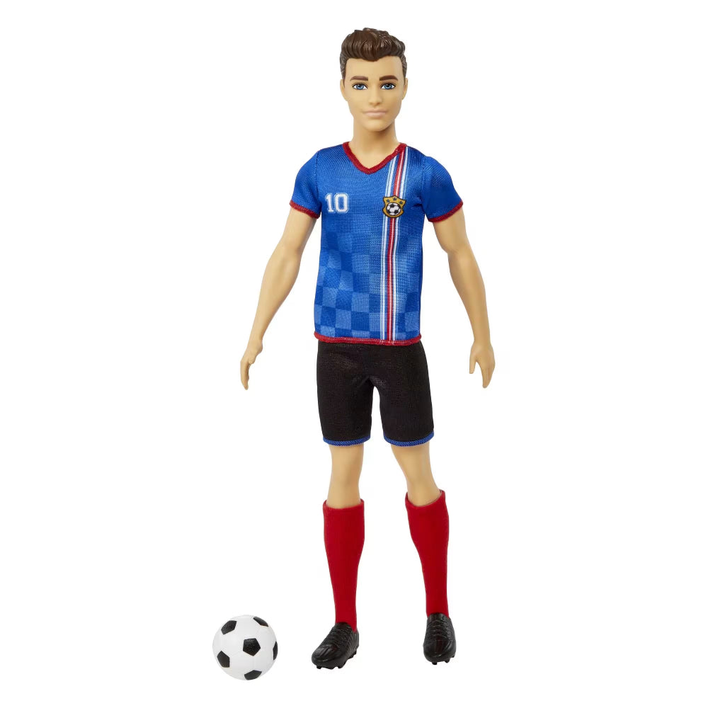 Mattel Ken Soccer Doll with Acessories