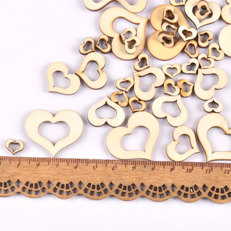 Mixed Leaf Animal Butterfly Chips Wooden Cutouts Craft Embellishments mt2520