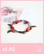 Women's Handmade Ceramic DIY Retro Bracelets Fashion Jewelry