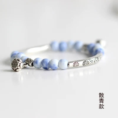 Women's Handmade Ceramic DIY Retro Bracelets Fashion Jewelry