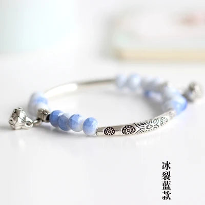 Women's Handmade Ceramic DIY Retro Bracelets Fashion Jewelry
