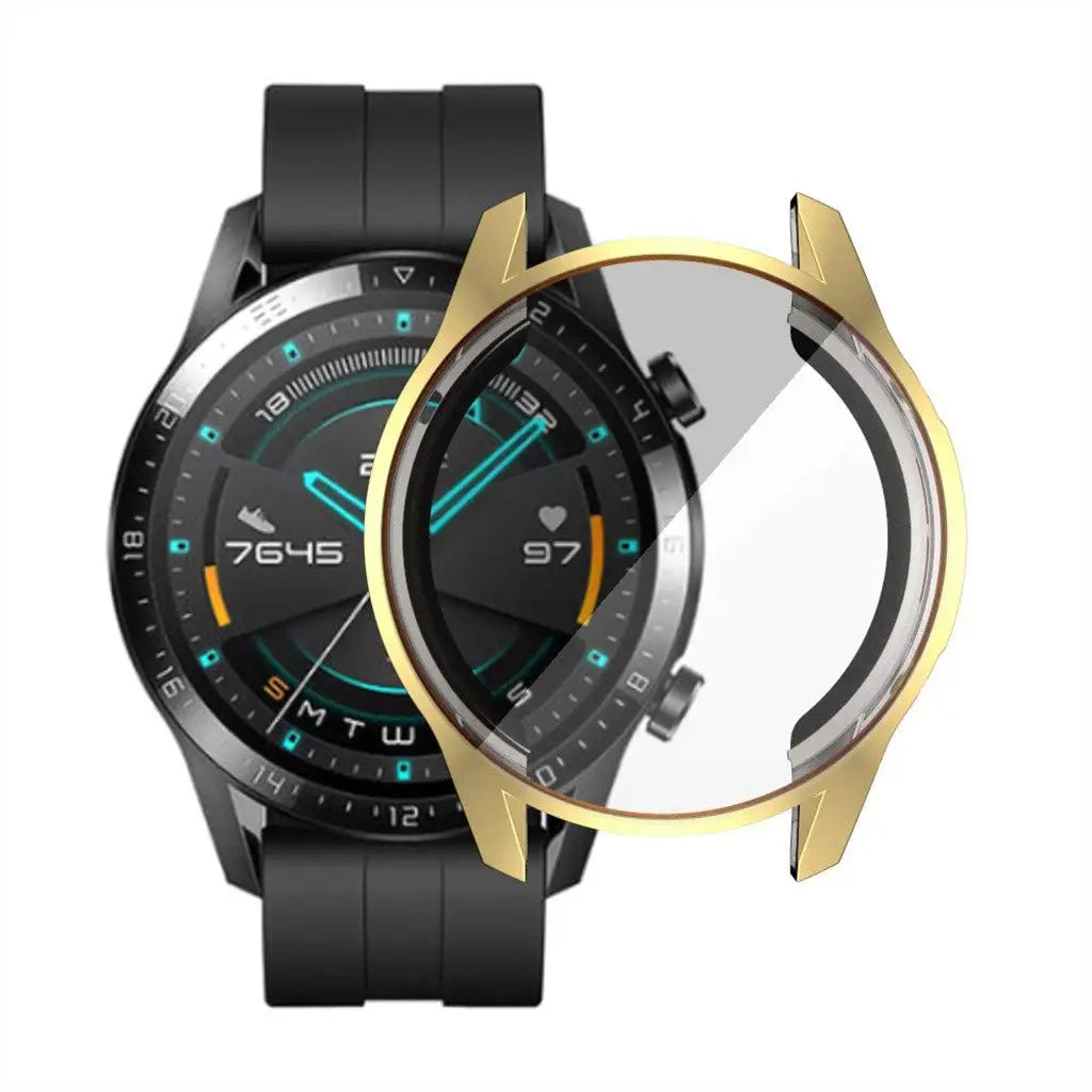 TPU Case for Huawei Watch GT4 GT3 GT2 46mm For Huawei GT 3 46 mm GT 4 46mm 41mm All-Around Screen Protector Cover Bumper Cases