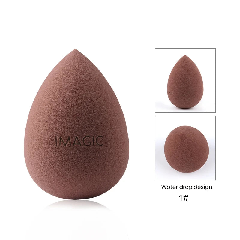 IMAGIC Professional Makeup Sponge Set 10 Pcs Ultra-Soft Wet and Dry Beauty Blender Puff for Flawless Application