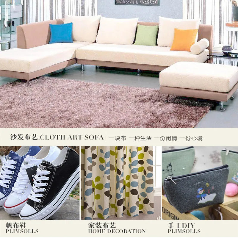 Teramila 8/32/50PCS Classic Solid Cotton Fat Quarter Fabric