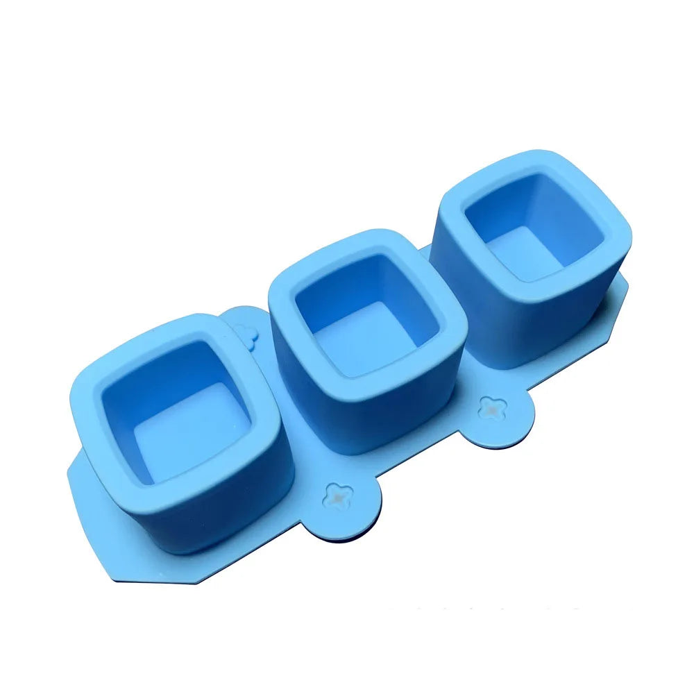 Square Silicone Flowerpot Mold for DIY Concrete Planters