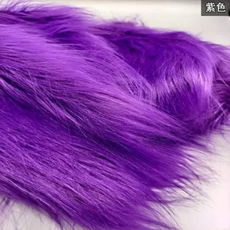 35 Colours 12cm Soft Imitation Plush Fur Fabric for DIY Photo Props Decorative Backgrounds Plush Mats and Animal Toys