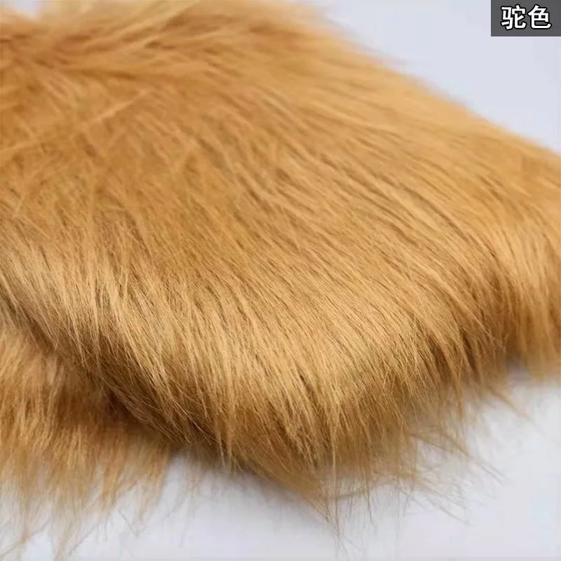 35 Colours 12cm Soft Imitation Plush Fur Fabric for DIY Photo Props Decorative Backgrounds Plush Mats and Animal Toys