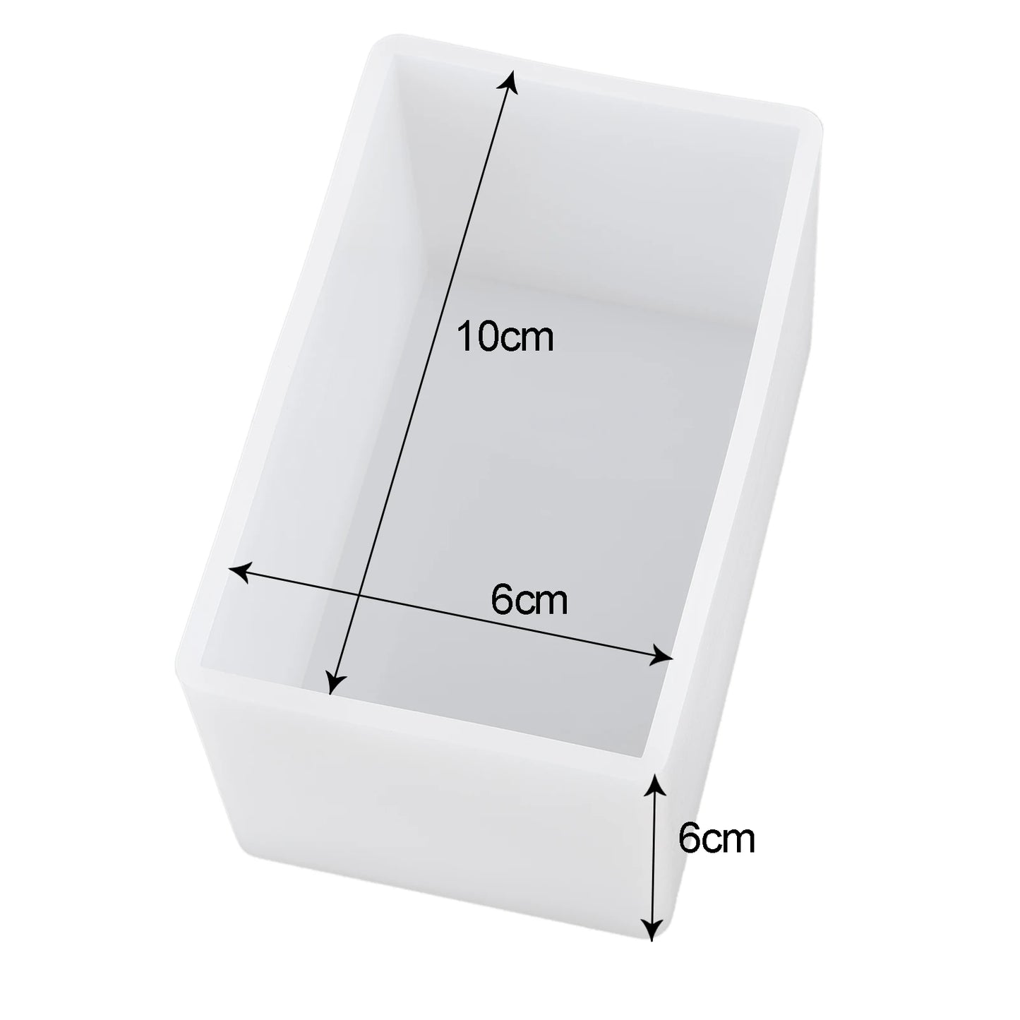Cuboid Cube Resin Mold Silicone DIY Jewelry Tray Casting Accessories