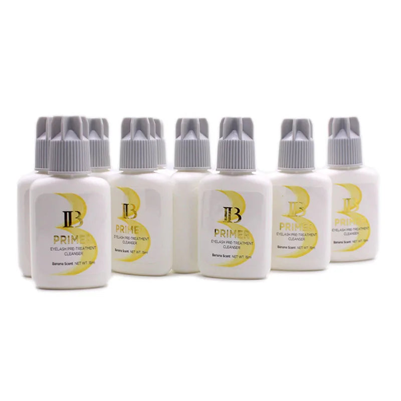 Korea Original IBeauty Eyelash Extensions Glue 15ml Duo IB Primer Super Bonder Adhesive for Long Lasting False Lashes