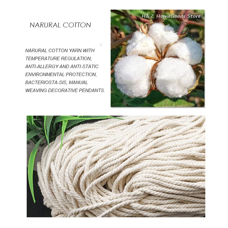 Big Macrame Wall Hanging Tapestry With Tassels For Boho Decor