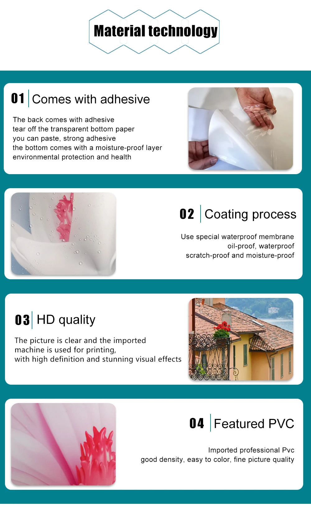 2pcs/Set Muslim Styles Door Art Mural Sticker Peel & Stick PVC Home Decor