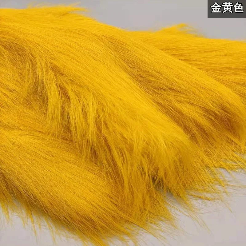 35 Colours 12cm Soft Imitation Plush Fur Fabric for DIY Photo Props Decorative Backgrounds Plush Mats and Animal Toys
