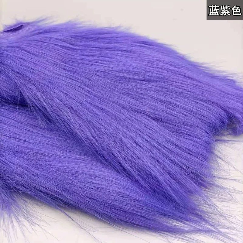 35 Colours 12cm Soft Imitation Plush Fur Fabric for DIY Photo Props Decorative Backgrounds Plush Mats and Animal Toys