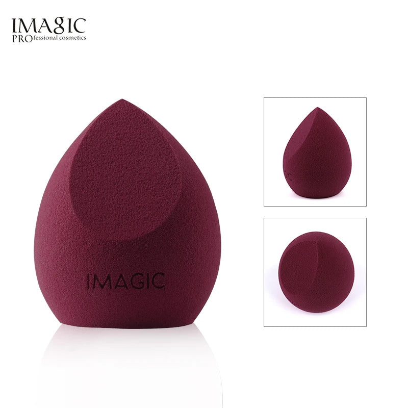 IMAGIC Professional Makeup Sponge Set 10 Pcs Ultra-Soft Wet and Dry Beauty Blender Puff for Flawless Application