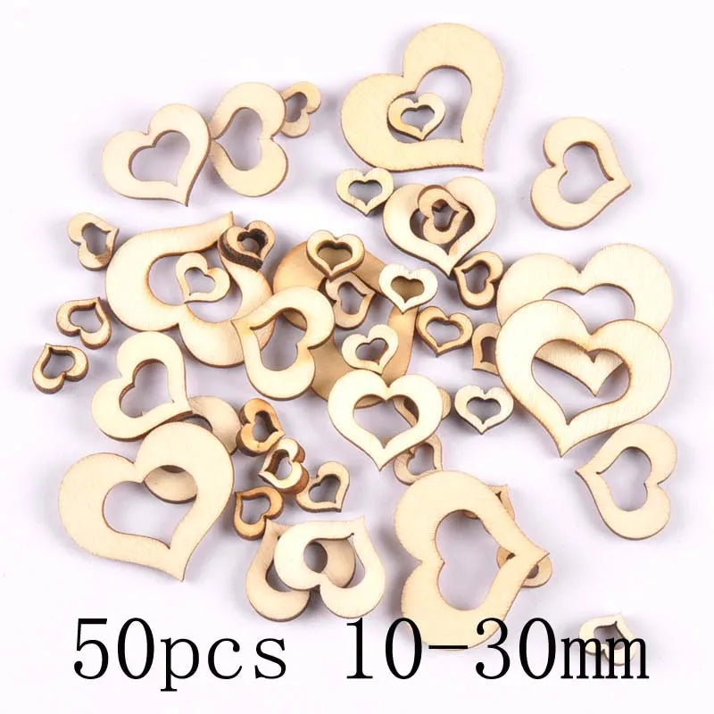 Mixed Leaf Animal Butterfly Chips Wooden Cutouts Craft Embellishments mt2520