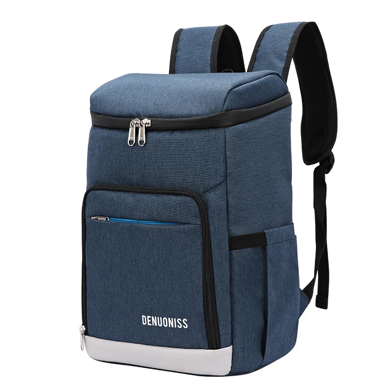 DENUONISS Suitable Picnic Cooler Backpack Thicken Waterproof Large Thermal Bag Refrigerator Fresh Keeping Thermal Insulated Bag