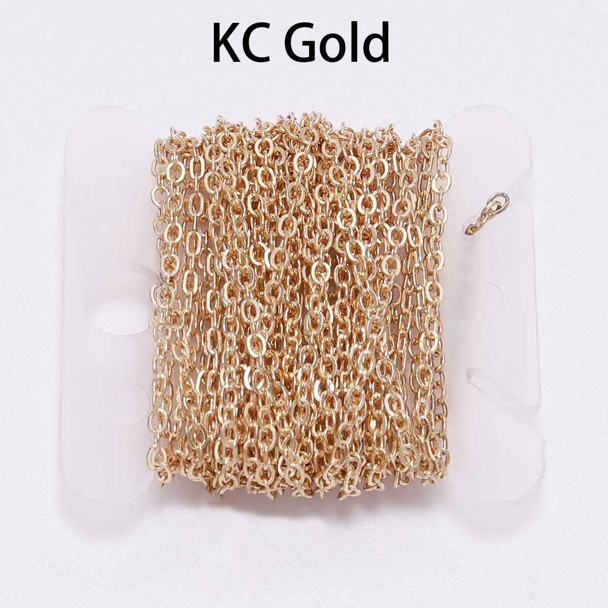 5 M/Lot Gold Bronze Plated Necklace Chain for DIY Jewelry