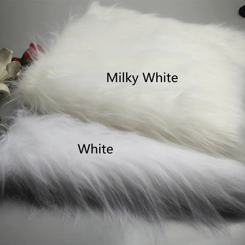 35 Colours 12cm Soft Imitation Plush Fur Fabric for DIY Photo Props Decorative Backgrounds Plush Mats and Animal Toys