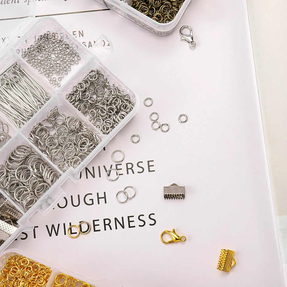 Alloy Accessories Jewelry Findings Set for DIY Jewelry Making