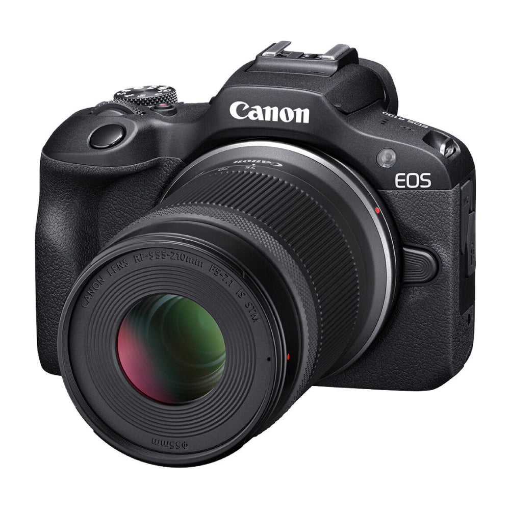 Bundle: Canon EOS R100 Mirrorless Camera with Lenses Kit + Epson EcoTank ET-2800 Wireless Color All-in-One Cartridge-Free Supertank Printer