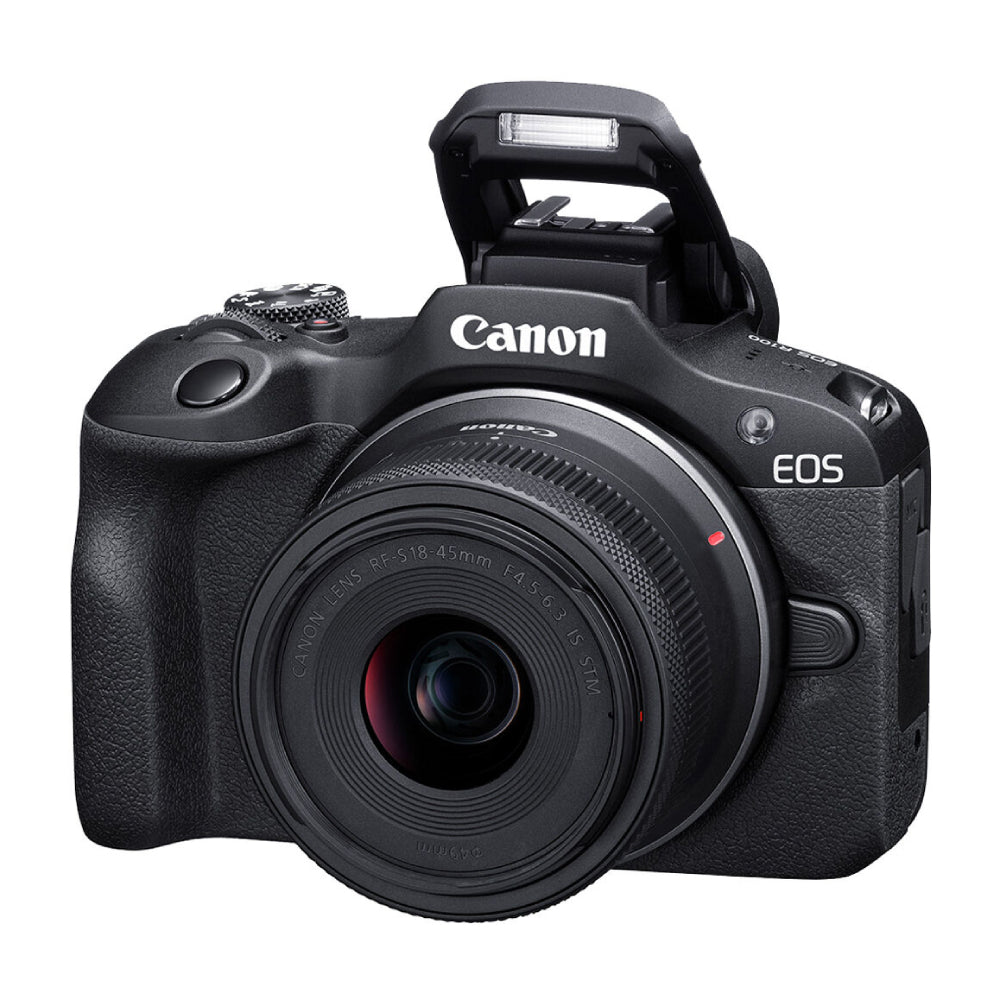 Bundle: Canon EOS R100 Mirrorless Camera with Lenses Kit + Epson EcoTank ET-2800 Wireless Color All-in-One Cartridge-Free Supertank Printer