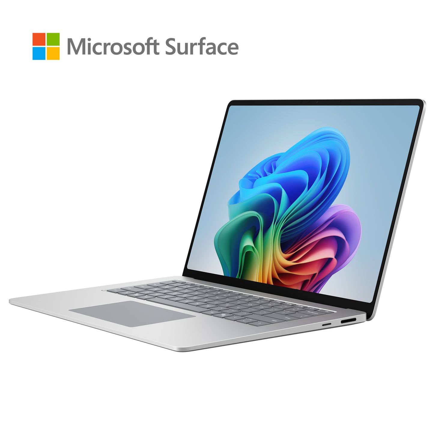 Microsoft Surface Laptop - 15-inch - Snapdragon X2 Plus (10 core) - 16GB RAM - 512GB SSD - Platinum - Windows 11 - Latest Model (8th Edition)