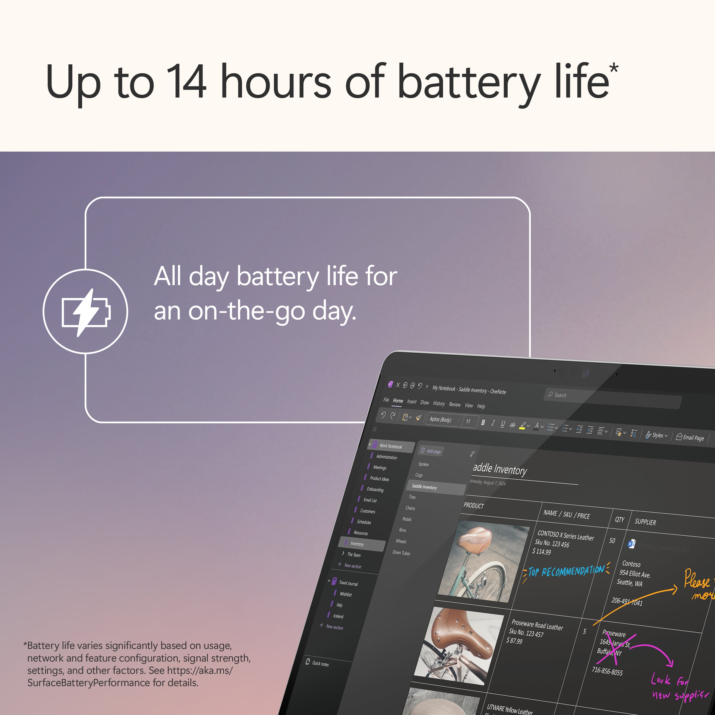 Microsoft Surface Pro Copilot+ PC 13” - Snapdragon X Elite 12-Core - 16GB RAM - 1TB SSD (11th Edition) with Keyboard - Windows 11 Home - Black