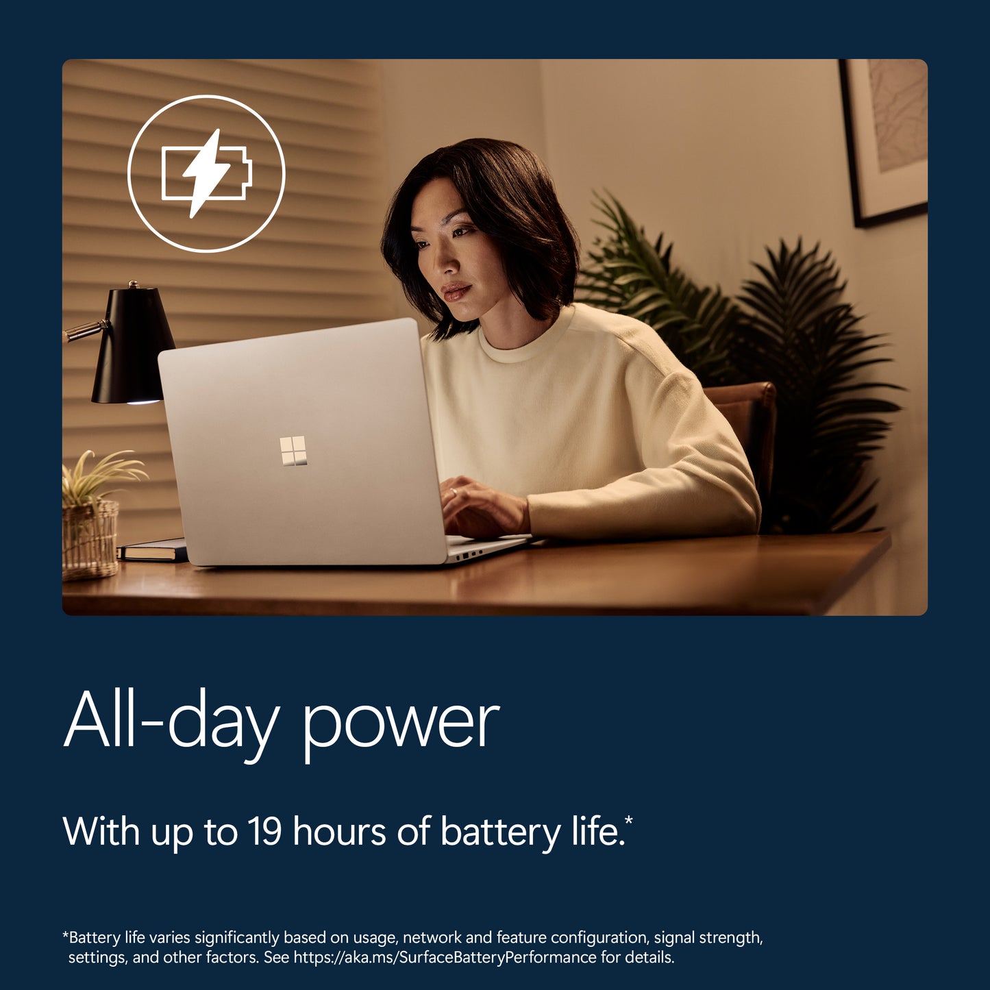 Microsoft Surface Laptop - 15-inch - Snapdragon X2 Plus (10 core) - 16GB RAM - 512GB SSD - Platinum - Windows 11 - Latest Model (8th Edition)