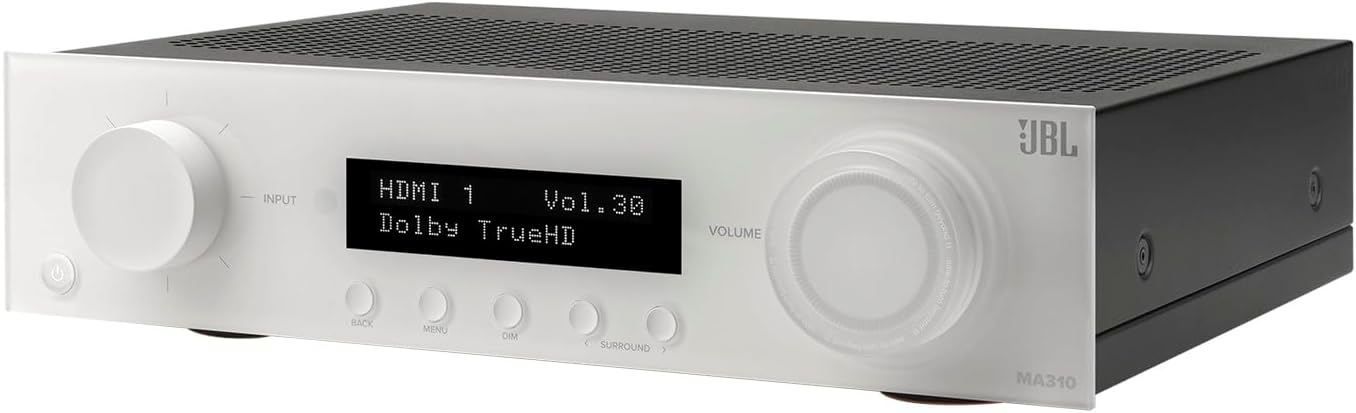 JBL MA310 60W 5.2ch Bluetooth Capable HDR 4K Ultra HD Compatible AV Receiver