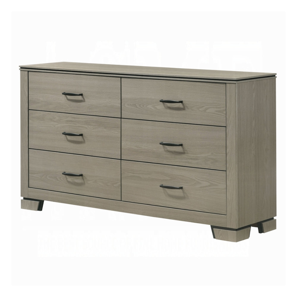 Joanna Bedroom Set (4-Piece) by Acme Furniture - Gray