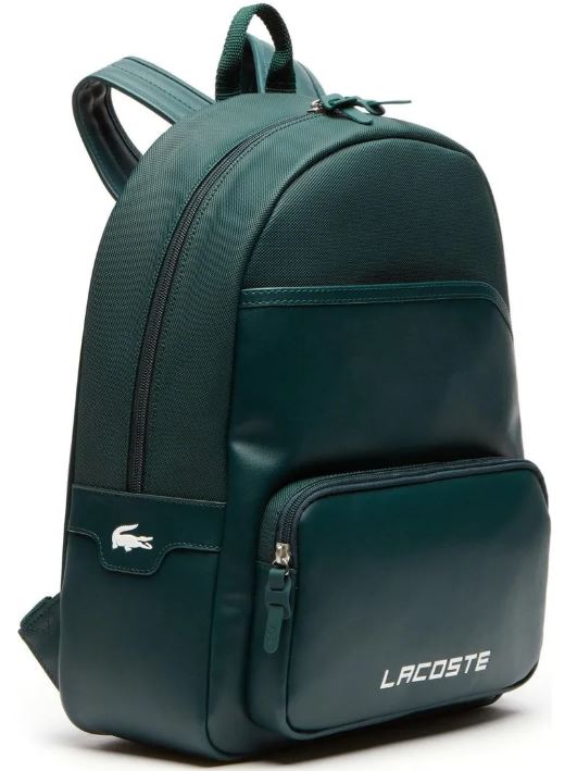 Lacoste Men's Ultimum Logo Petit Piqué Backpack - Green