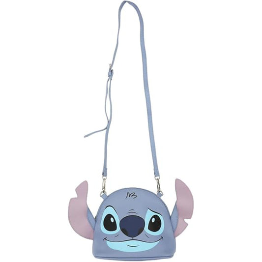 Disney 8" Stitch Crossbody Bag - Blue