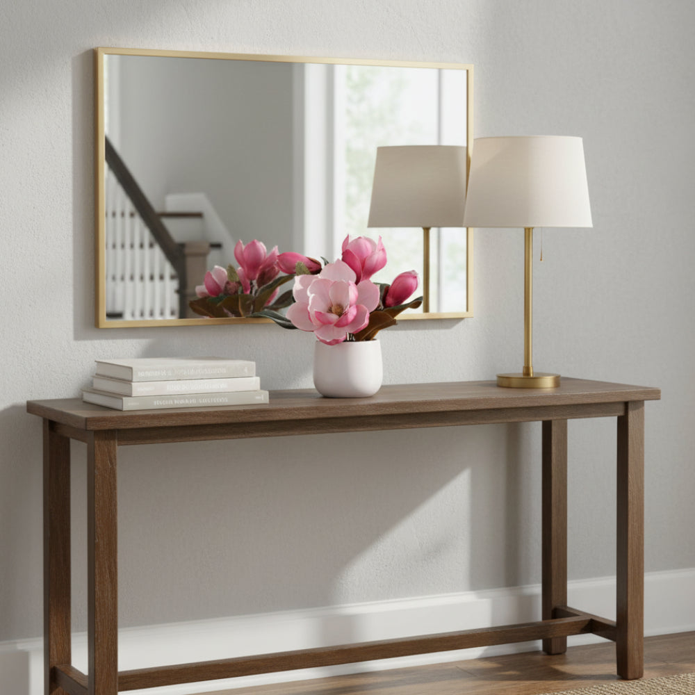 Allstate Floral 9" Magnolia Flower Arrangement with Vase - Pink