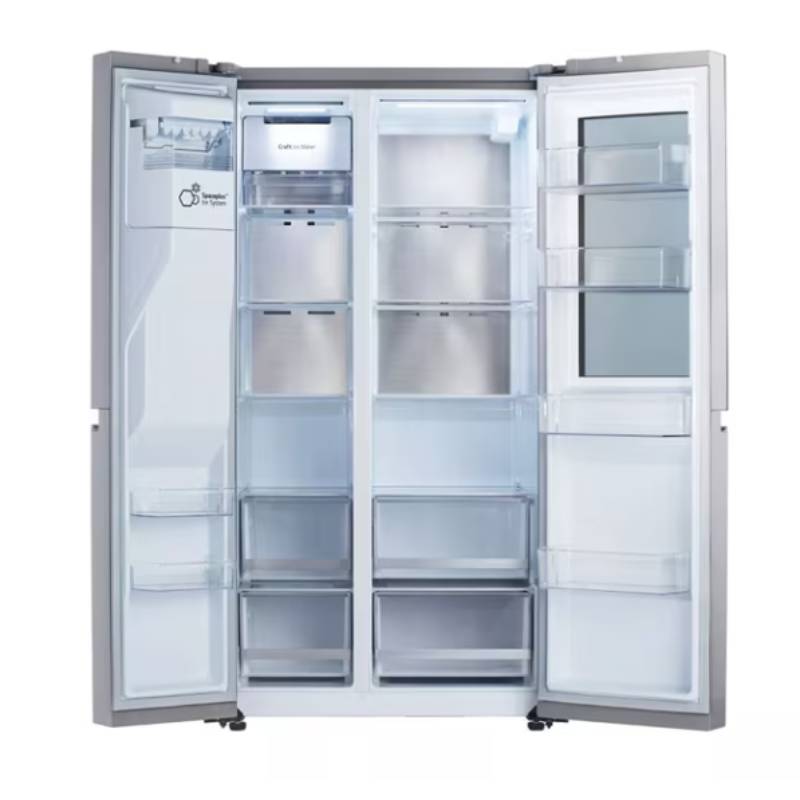 LG LRSOS2706S 27 cu.ft. Side by Side Refrigerator with InstaView - Silver