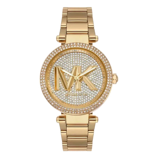 Michael Kors Parker Women's 39mm Quartz Bracelet Watch - Gold
