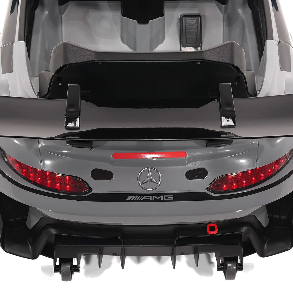 Mercedes AMG GT3 EVO 12V Kids Ride-On Car - Gray