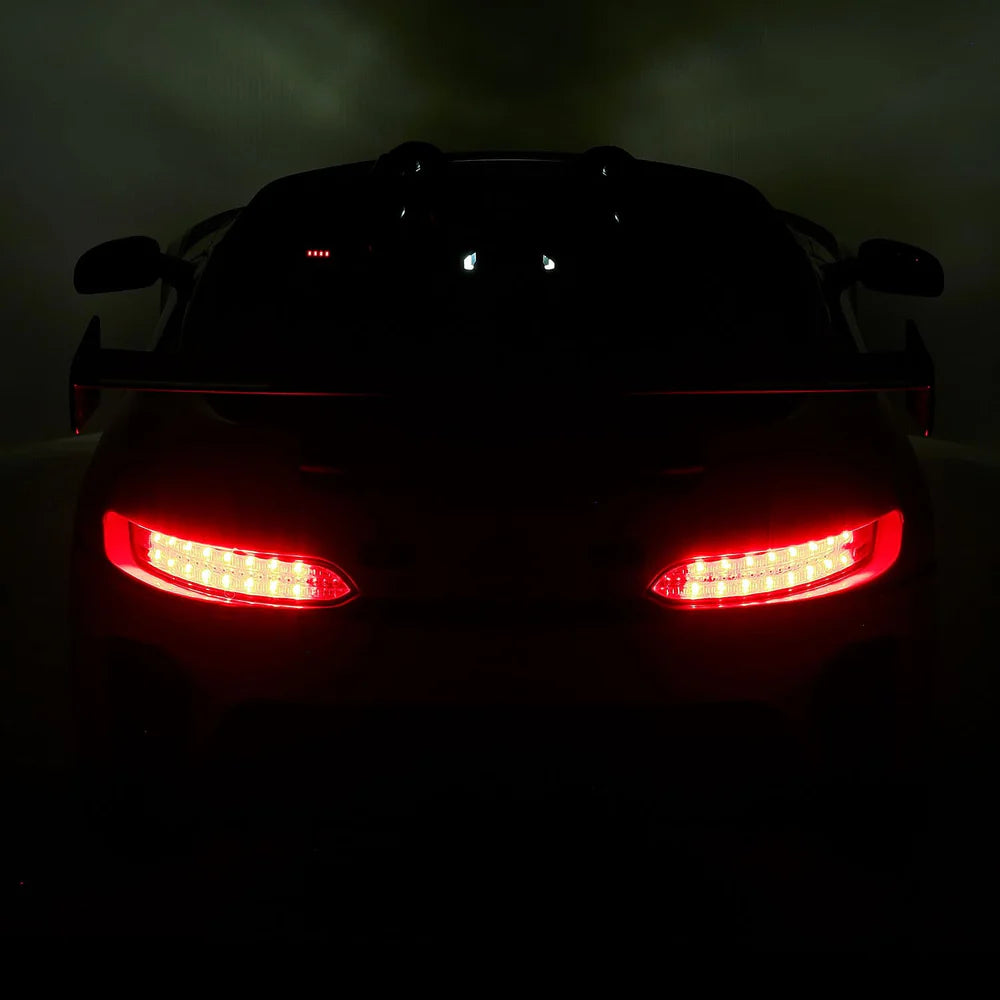 Mercedes AMG GT3 EVO 12V Kids Ride-On Car - Gray