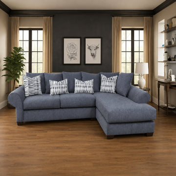 Montpellier Sofa by Arely Furniture - Blue