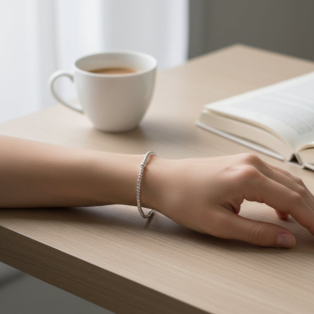 Metal Alchemist Precious Beaded Bracelet