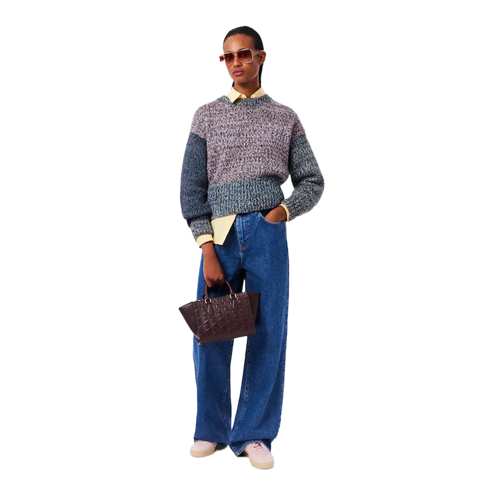 Lacoste Small Maheki Monogram Tote Bag