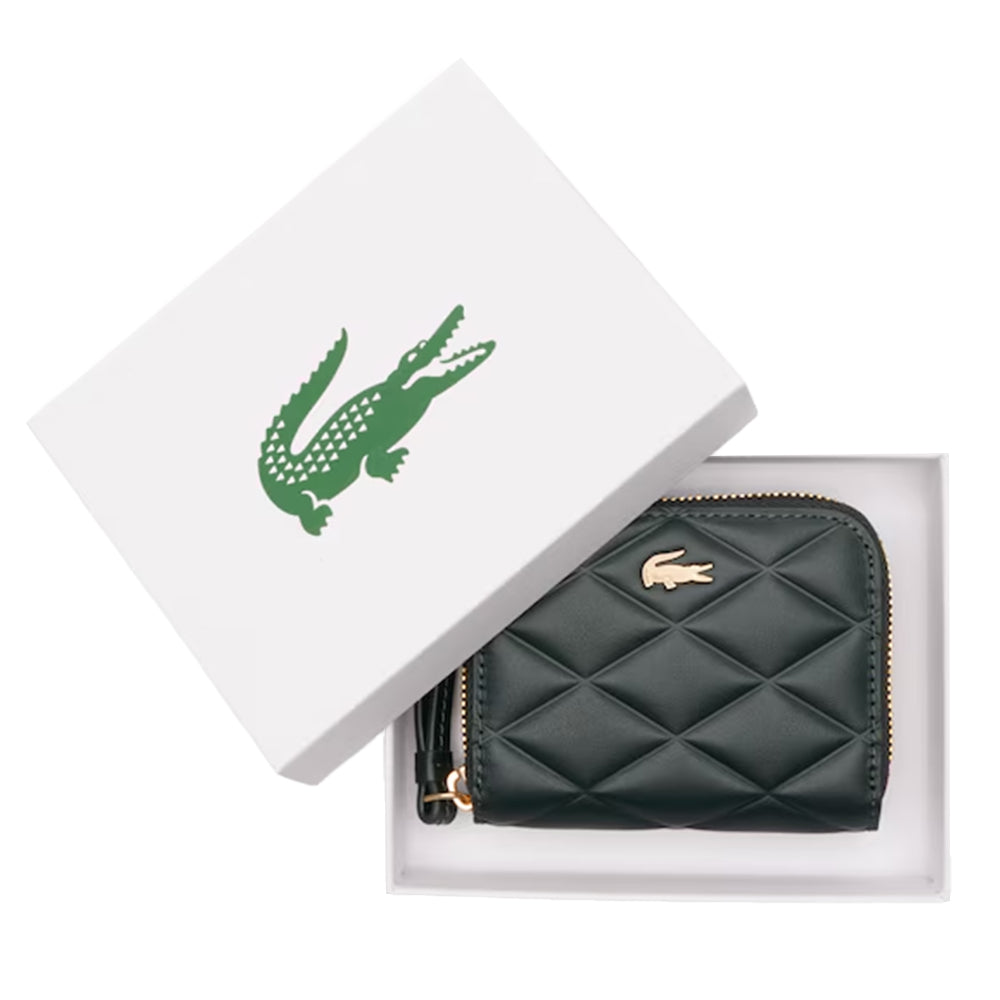 Lacoste Small Coin Purse with Zip Closure