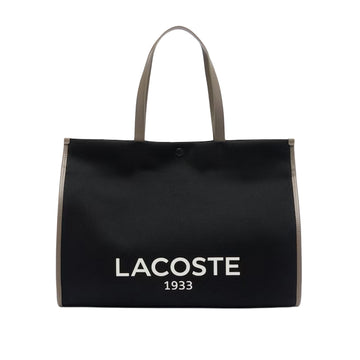 Lacoste Large Heritage Tote Bag - Black