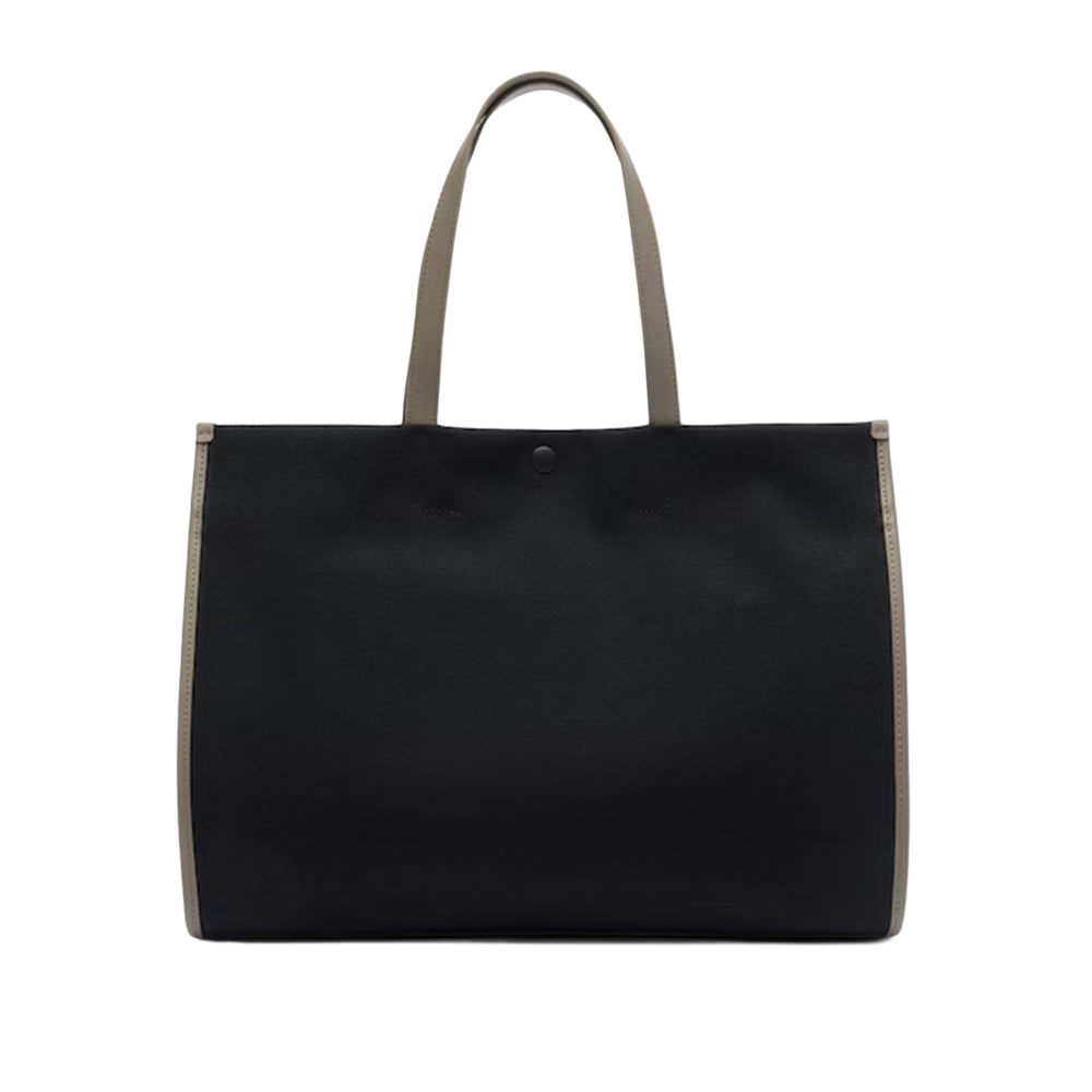 Lacoste Large Heritage Tote Bag - Black