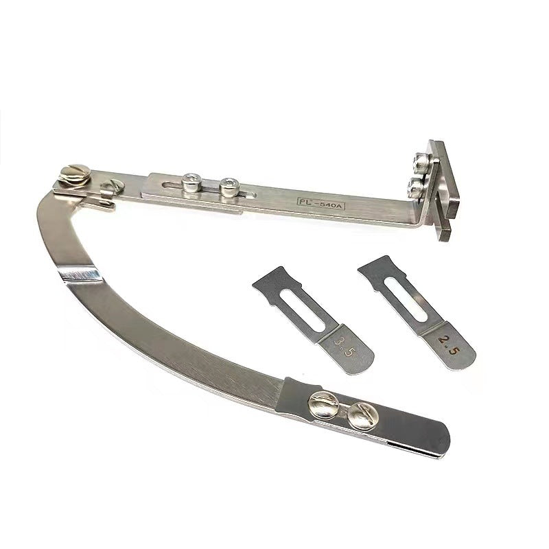 Covered Seam Quilting Guide Bar for Industrial Lockstitch Sewing Machines Durable Stainless Steel Seam Guider Accessory