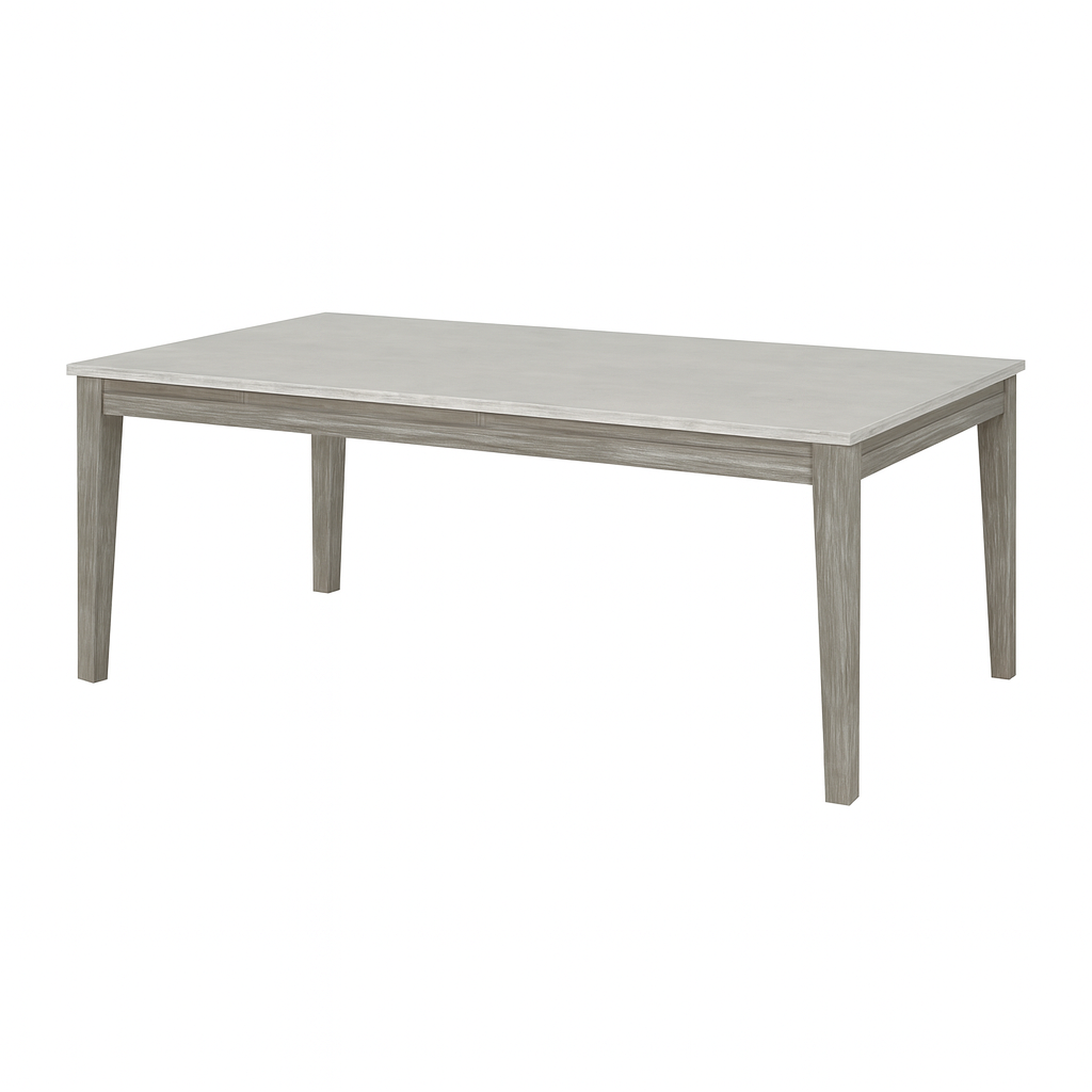 Odesa Dining Table with 6 Chairs - Gray
