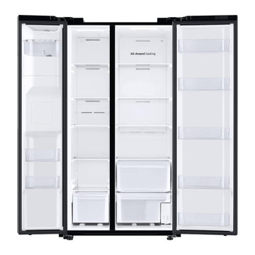 Samsung 27.4 cu. ft. Side by Side Refrigerator with Ice and Water Dispenser
