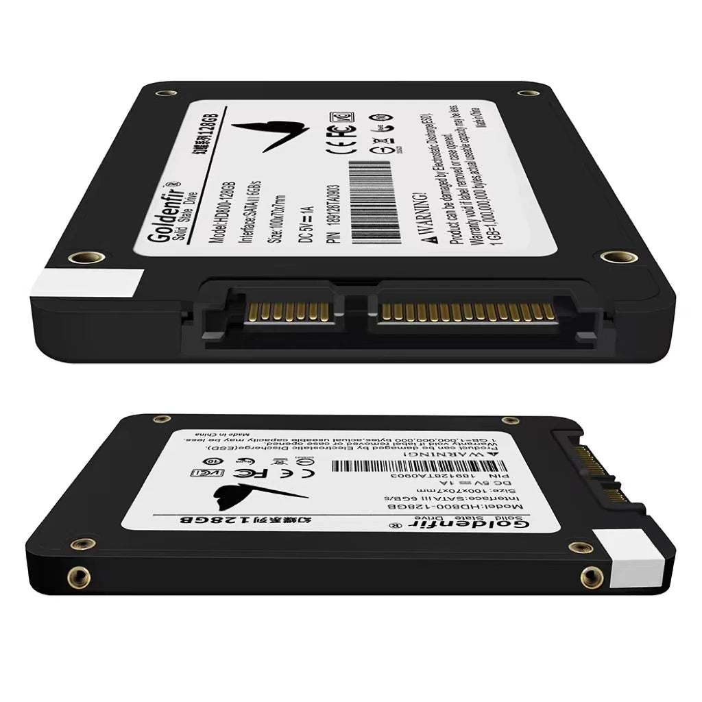 Disco duro de estado sólido Goldenfir SSD de 120 GB, 128 GB, SATAIII, SSD de 240 GB, 256 GB, HD de 1 TB, 2 TB, 512 GB, 500 GB y 480 GB, 2,5 pulgadas, para ordenador portátil