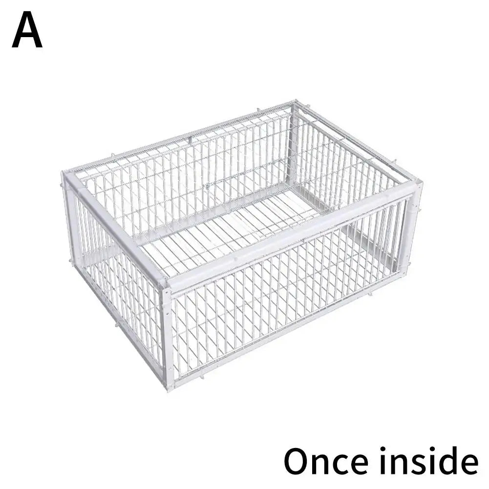 Auto Trap Bird Cage Rabbit Cage Mouse Cage Entry Only No Exit Thickened Encrypted Automatic Pigeon Collecting Pigeon Bird Cage